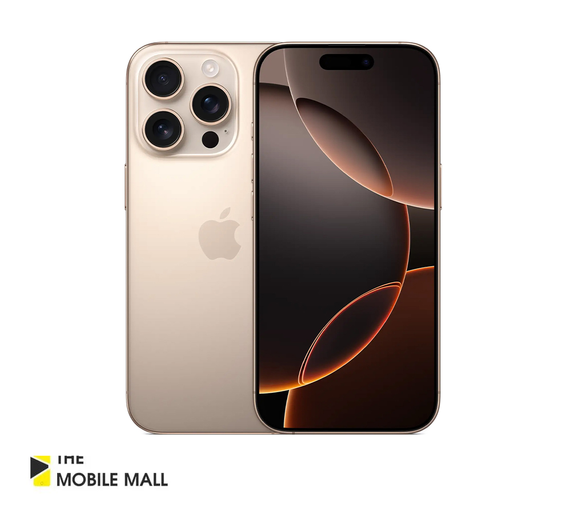 گوشی موبایل اپل iPhone 16 Pro حافظه 256 گیگ نات اکتیو ZA/A دوسیم کارت با ۱۸ ماه گارانتی شرکتی 🟤