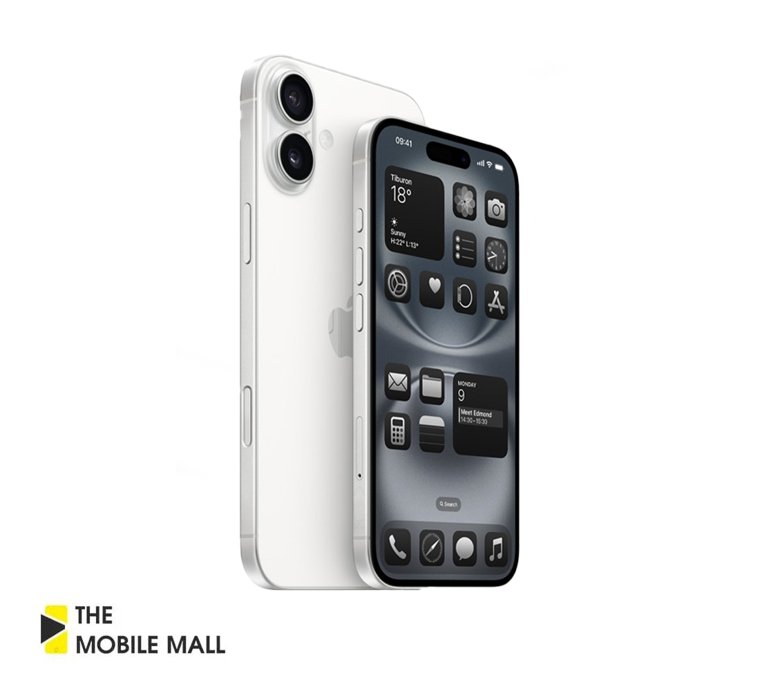 گوشی موبایل اپل iPhone 16 رنگ سفید (white) حافظه 128 گیگ نات اکتیو CH/A با ۱۸ ماه گارانتی شرکتی